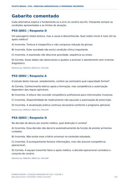 Gabarito comentado — página real do Manual PSS
