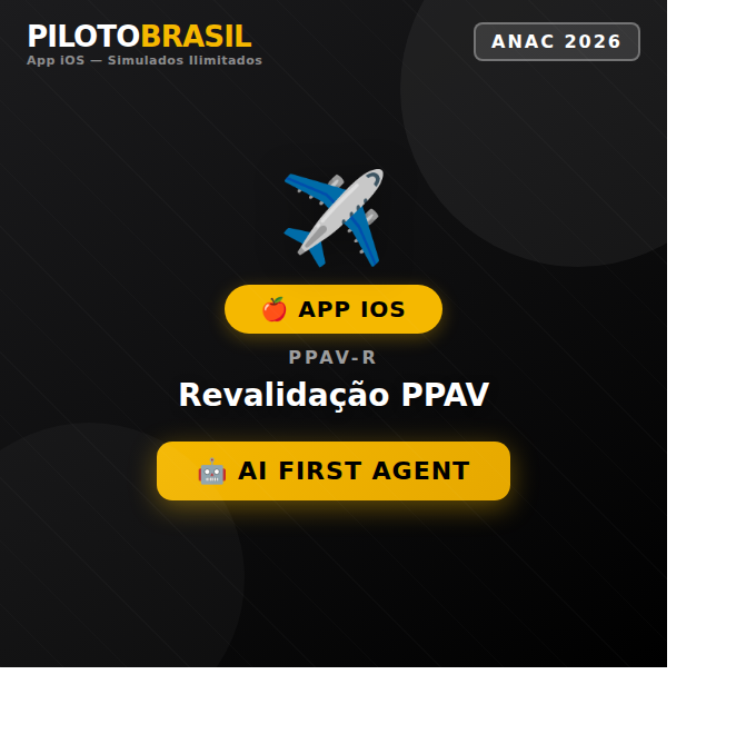 Simulados 2026 ilimitados para App iOS - Revalidação PPAV