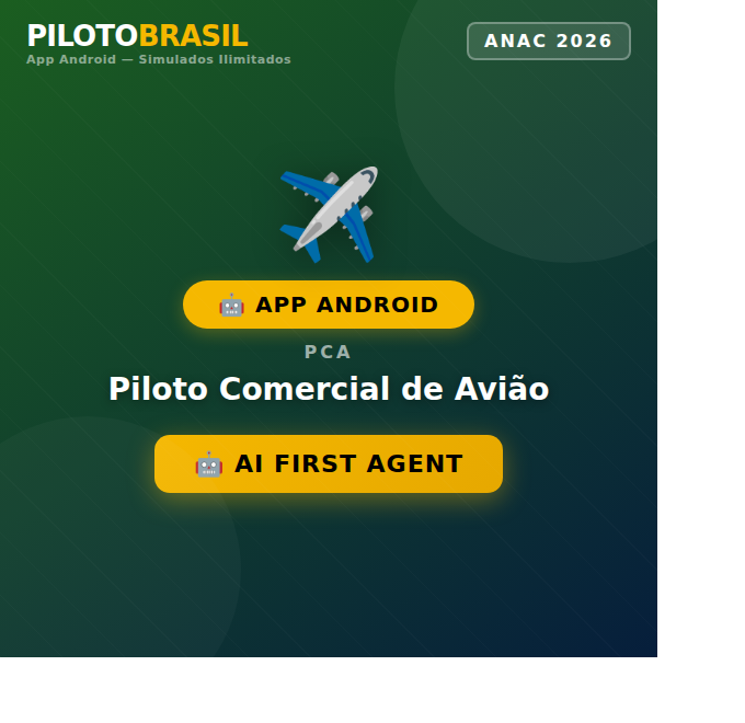 Simulados ilimitados APP Android - PCA 2026