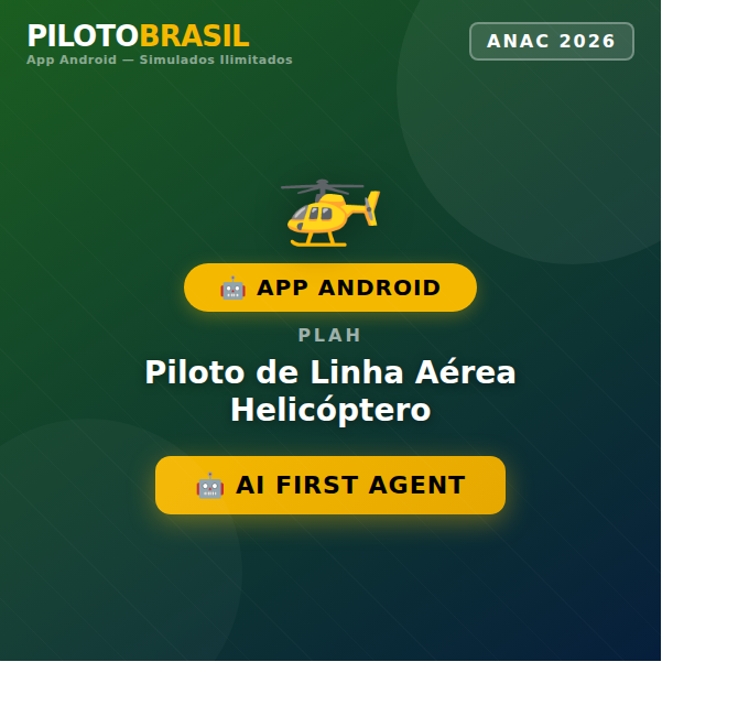 Simulados ilimitados APP Android - PLAH 2026