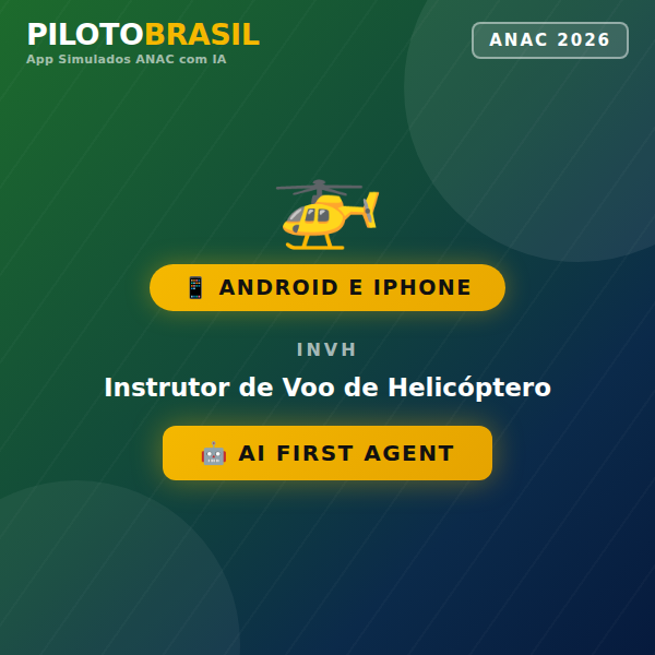 App Simulados ANAC com IA - INVH 2026