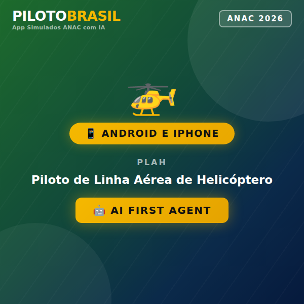 App Simulados ANAC com IA - PLAH 2026