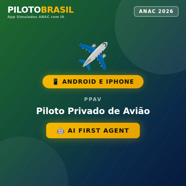 App Simulados ANAC com IA - PPAV 2026