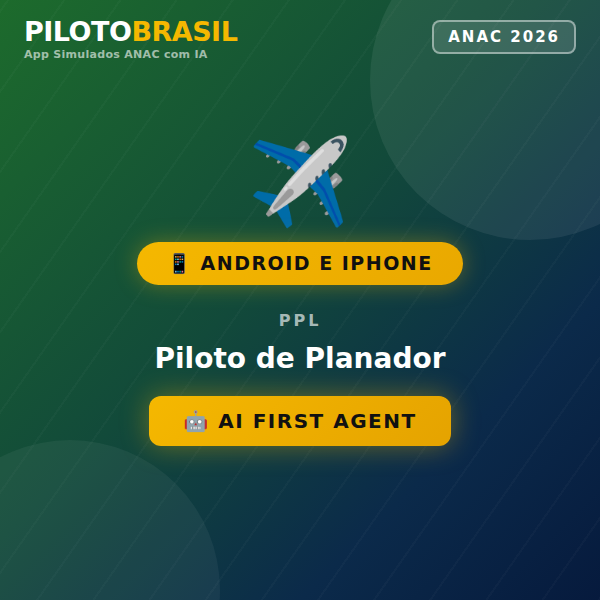 App Simulados ANAC com IA - PPL 2026