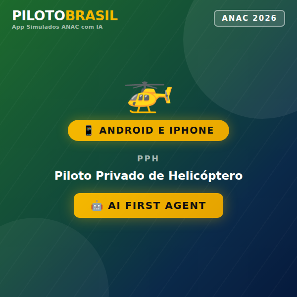 App Simulados ANAC com IA - PPH 2026