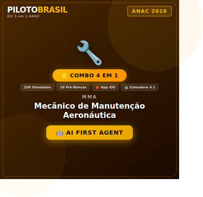 Combo ANAC 4 em 1 -  MMA - iOS 2026