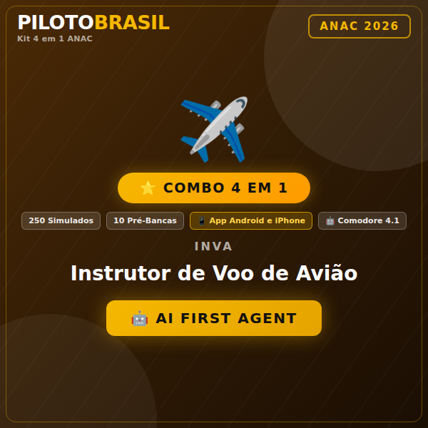 Combo ANAC 4 em 1 - INVA 2026