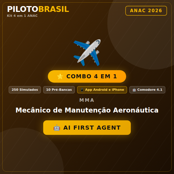 Combo ANAC 4 em 1 - MMA 2026